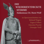 the album cover for D'Albert / Puccin / Wolf - A Voice Rediscovered