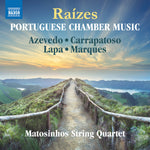 the album cover for Azevedo / Matosinhos String Quartet - Raizes - Portuguese Chamber Mu