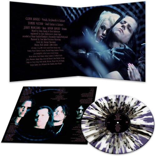 Danzig - Circle Of Snakes - Salpicaduras de negro, blanco y morado (vinilo)