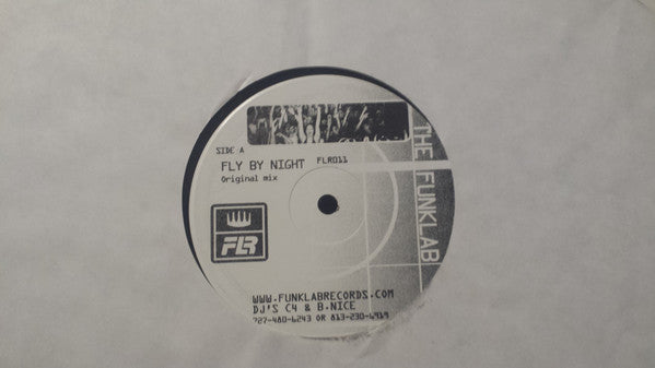 The Funk Lab : Fly By Night / Bad Ass Mutha (12")