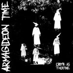the album cover for Armagideon Time - Crime As Theatre (Ep)