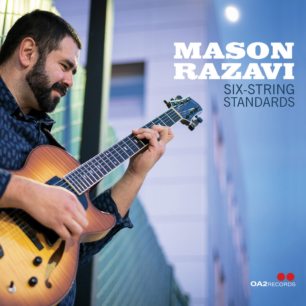 the album cover for Mason Razavi - Six-String Standards