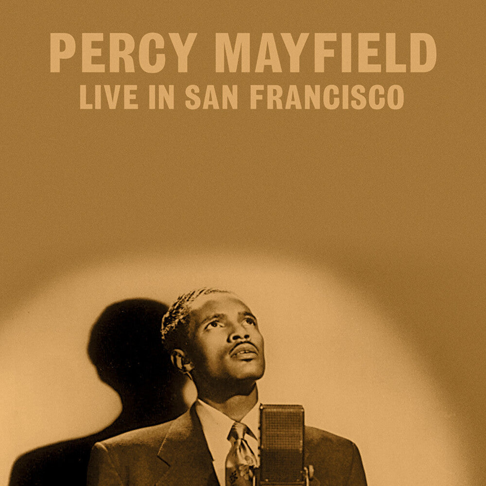 the album cover for Percy Mayfield - Live In San Francisco (Mod)