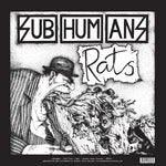 the album cover for Subhumans - Time Flies + Rats