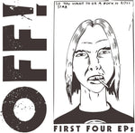 the album cover for Off - First Four Eps
