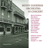 the album cover for Benny Goodman - In Concert