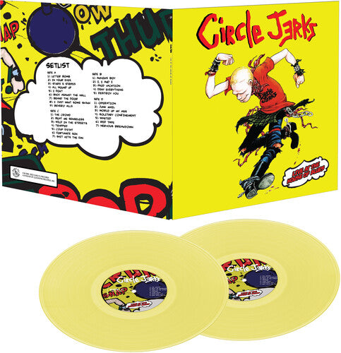 The Circle Jerks - En vivo en la Casa del Blues - Amarillo (Vinilo)