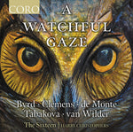 the album cover for Byrd / Tabakova / Wilder - Watchful Gaze
