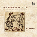 the album cover for Breton / Couperin / Giner - En Estil Popular