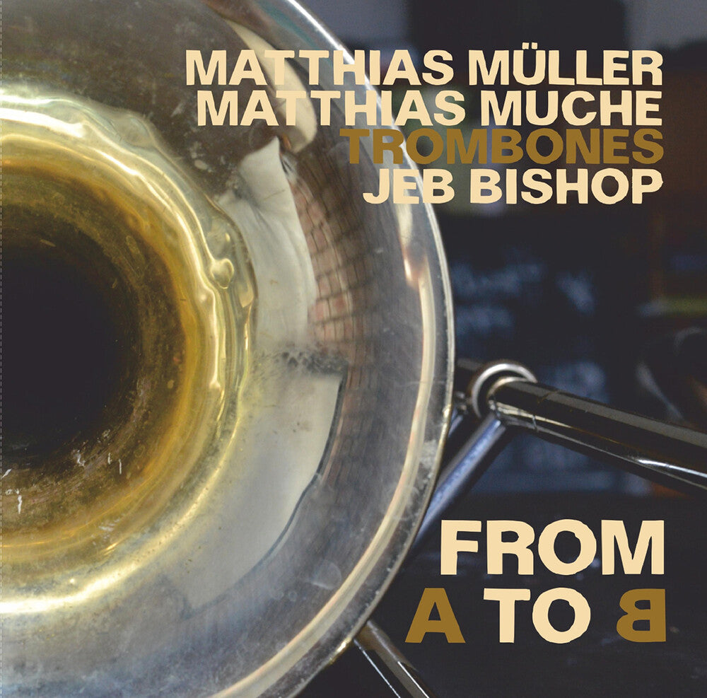 the album cover for Bishop / Muller / Muche / - From A To B