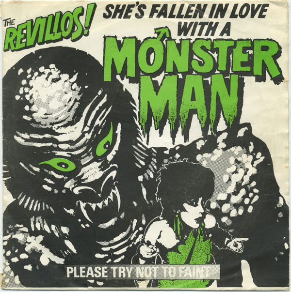 The Revillos : She's Fallen In Love With A Monster Man (7", Single, Sol)