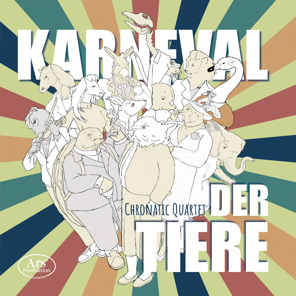 the album cover for Braak / Chronatic Quartet - Karneval Der Tiere