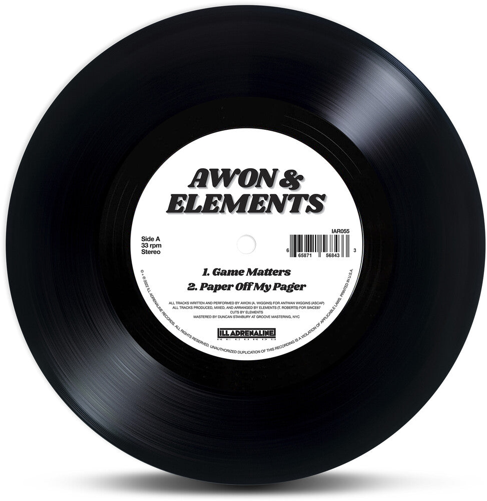 the album cover for Won & Elements - Game Matters