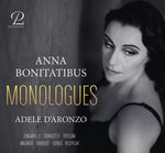 the album cover for Donizetti / Bonitatibus - Monologues