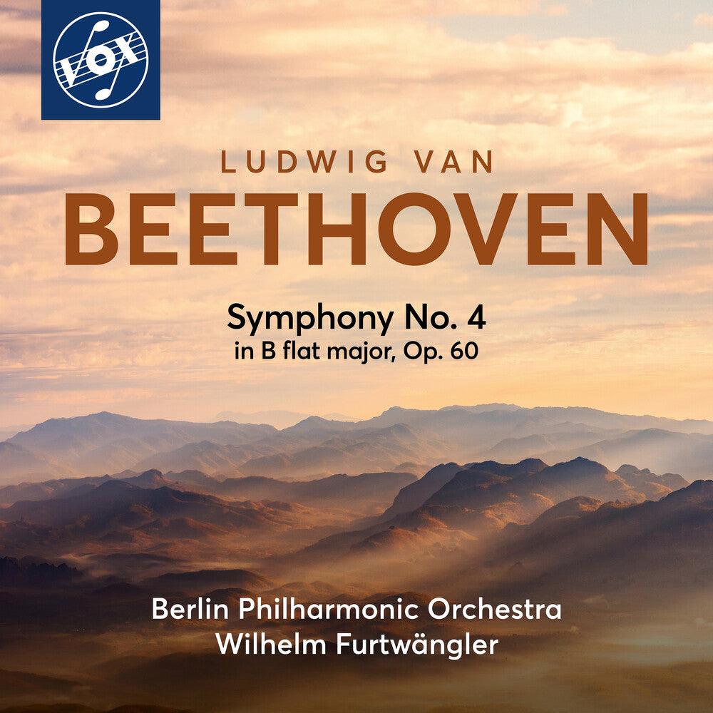 the album cover for Beethoven / Berlin Philharmonic Orchestra - Symphony No. 4 In B Flat Major