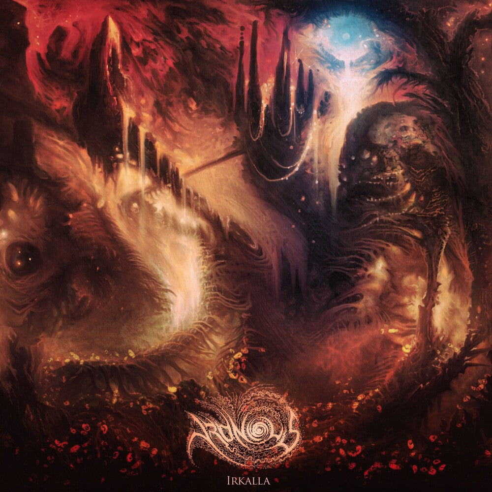 the album cover for Aronious - Irkalla