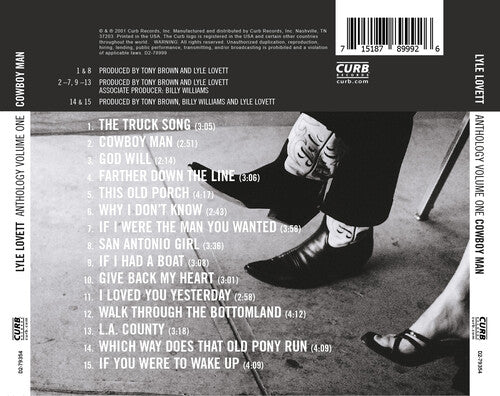 Lyle Lovett - Antología Vol. 1: El Vaquero (CD)