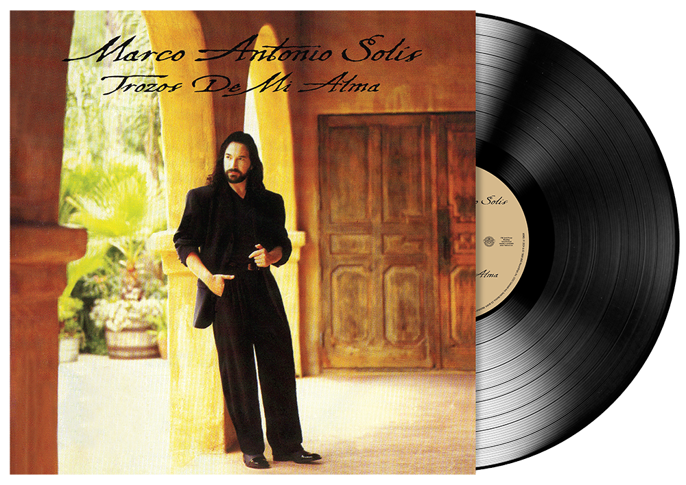 the album cover for Marco SolisAntonio - Trozos De Mi Alma