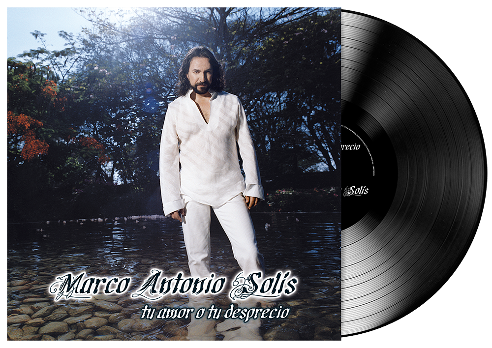 the album cover for Marco SolisAntonio - Tu Amor O Tu Desprecio