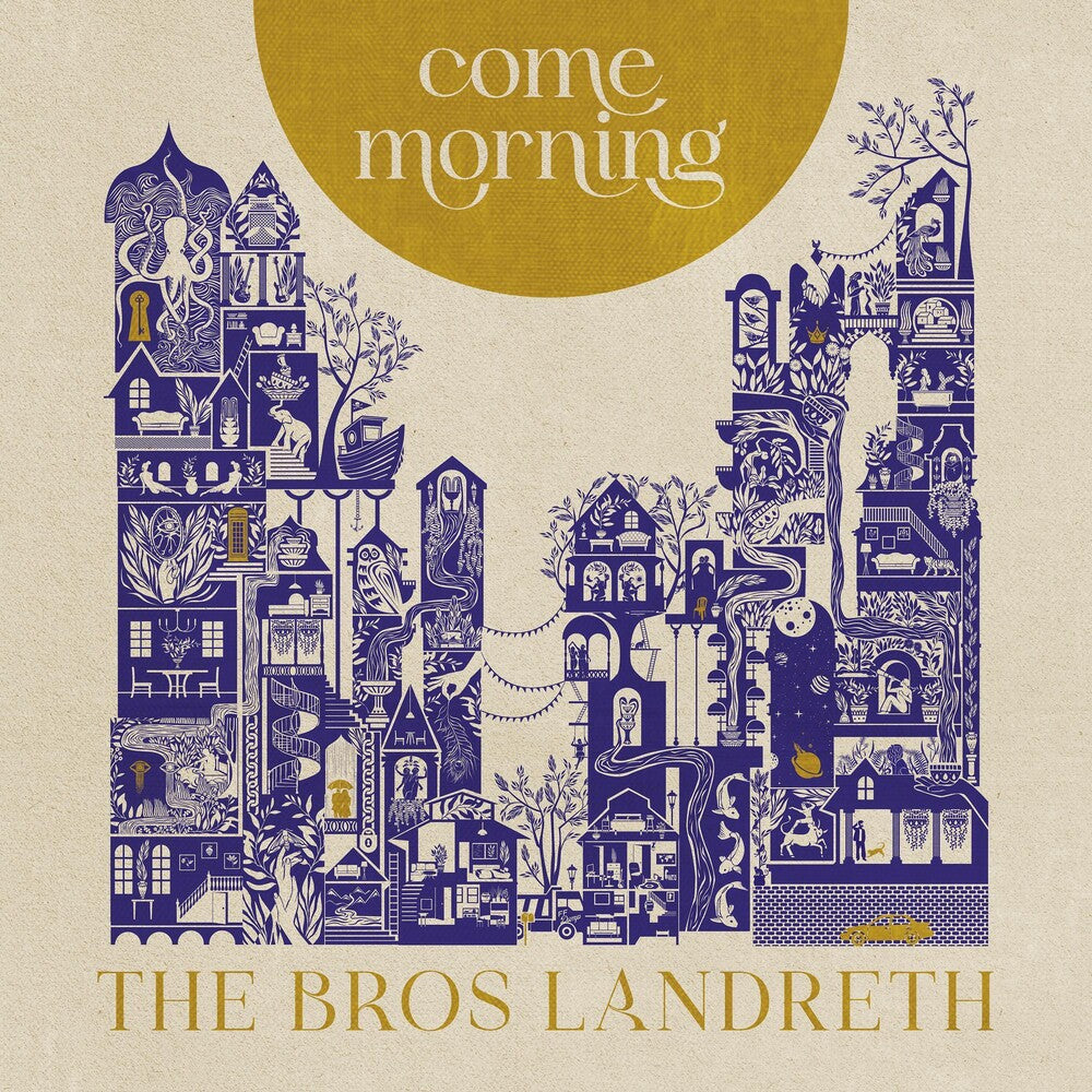 the album cover for Bros. Landreth - Come Morning