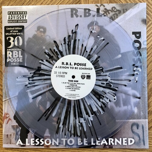 R.B.L. Posse - A Lesson To Be Learned (30th Anniversary Edition) Splatter (Vinyl)