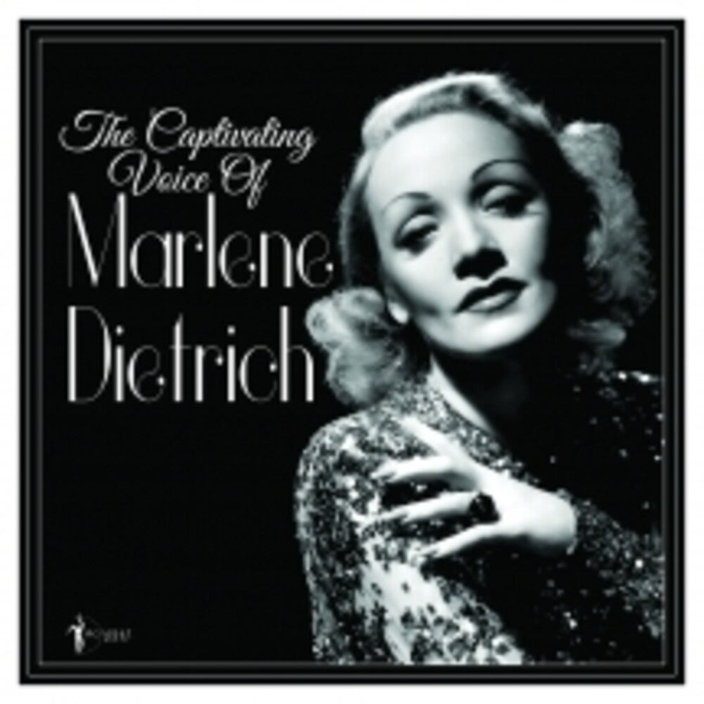 the album cover for Marlene Dietrich - Captivating Voice Of Marlene Dietrich