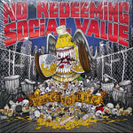 the album cover for No Redeeming Social Value - Wasted For Life (Pict)