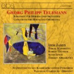 the album cover for Telemann / Ifor James / Swdk Pforzheim, Czarnecki - Cti For Horns & Orchestra