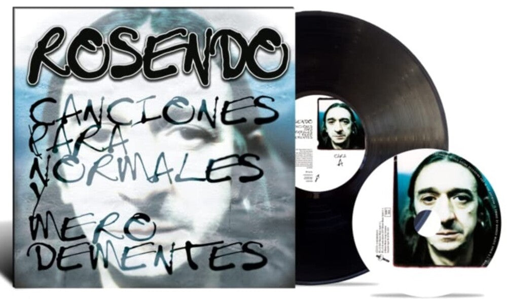 the album cover for Rosendo - Canciones Para Normales Y Mero Dementes (W/Cd)