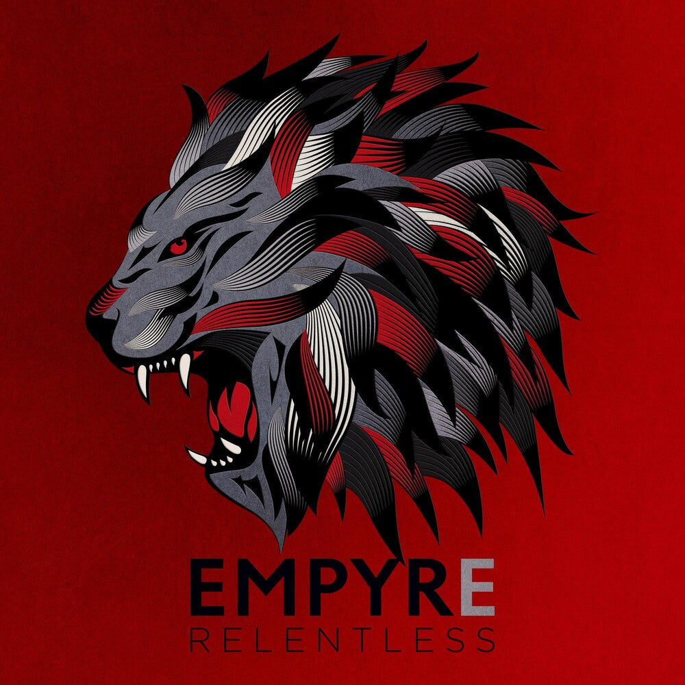 the album cover for Empyre - Relentless