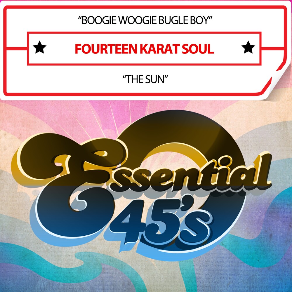 the album cover for Fourteen Karat Soul - BoogieWoogieBugleBoy/TheSun(Digital45)