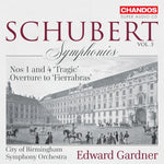 the album cover for Schubert / City of Birmingham Symphony Orchestra - V3: Symphonies