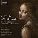 the album cover for Mcdowall / Royal / Williams - Da Vinci Requiem Seventy Degrees Below Zero