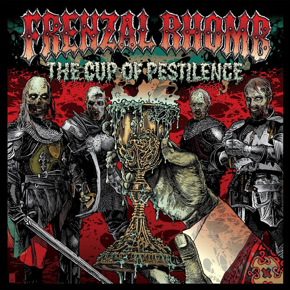 the album cover for Frenzal Rhomb - Cup Of Pestilence