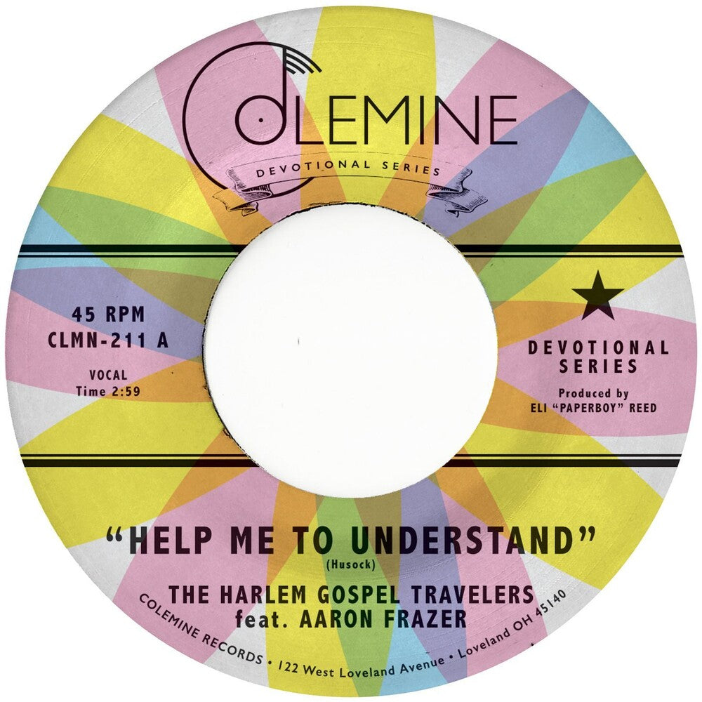 the album cover for Aaron Frazer - Help Me To Understand B/W Look Up!