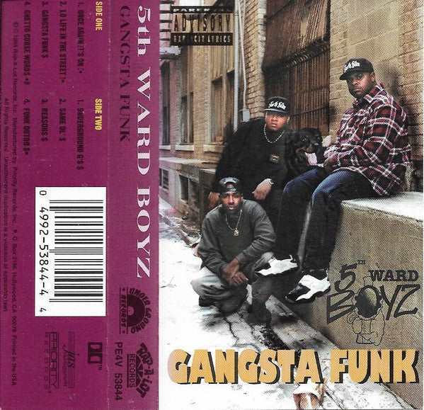 5th Ward Boyz : Gangsta Funk (Cass, Album)