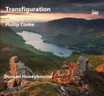 the album cover for Duncan Honeybourne - Transfiguration: Piano Music Of Phillip Cooke (Uk)