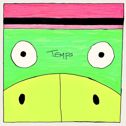 The Temps - PARTY GATOR PURGATORY - Fluorescent Pink & Green (Vinyl)