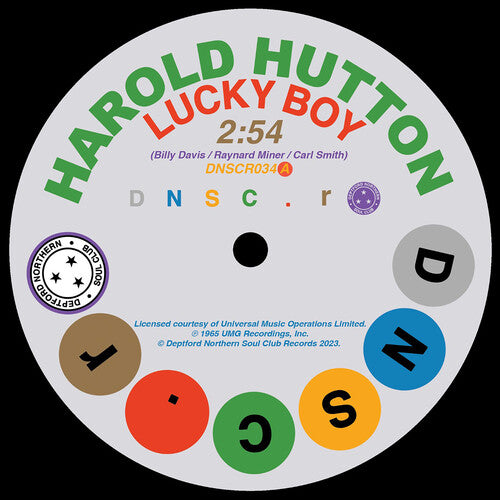 Harold Hutton - Lucky Boy/Thinkin' About You (Vinyl)