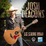 the album cover for Deacons, Josh - Six String Road
