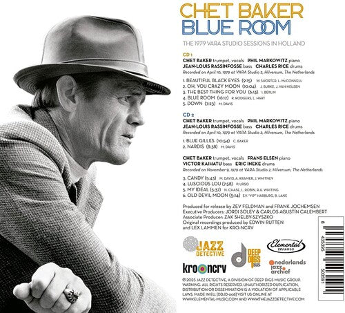 Chet Baker - Blue Room: The 1979 Vara Studio Sessions In Holland (CD)