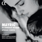 the album cover for Komitas / Aghabab / Aprikian / Eva Zaicik - To Armenian Mothers