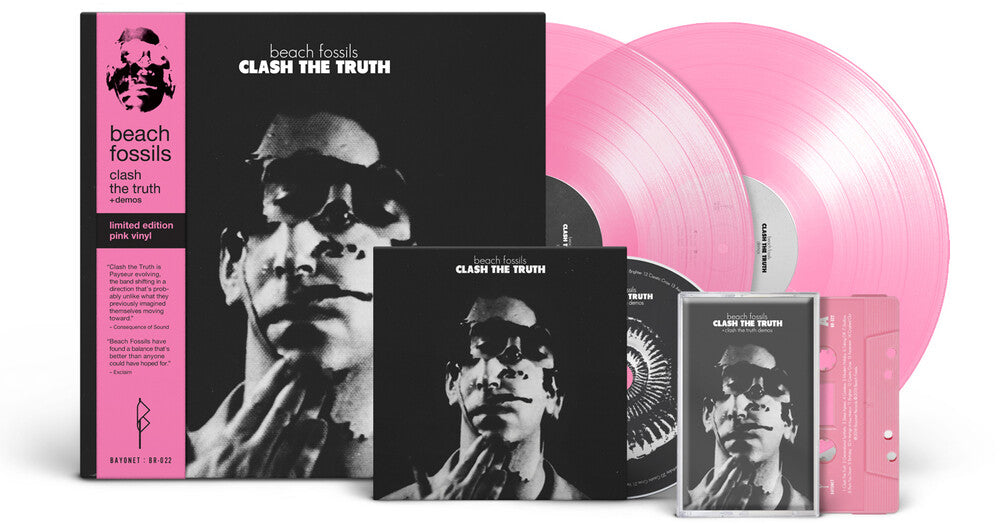 the album cover for Beach Fossils - Clash The Truth + Demos