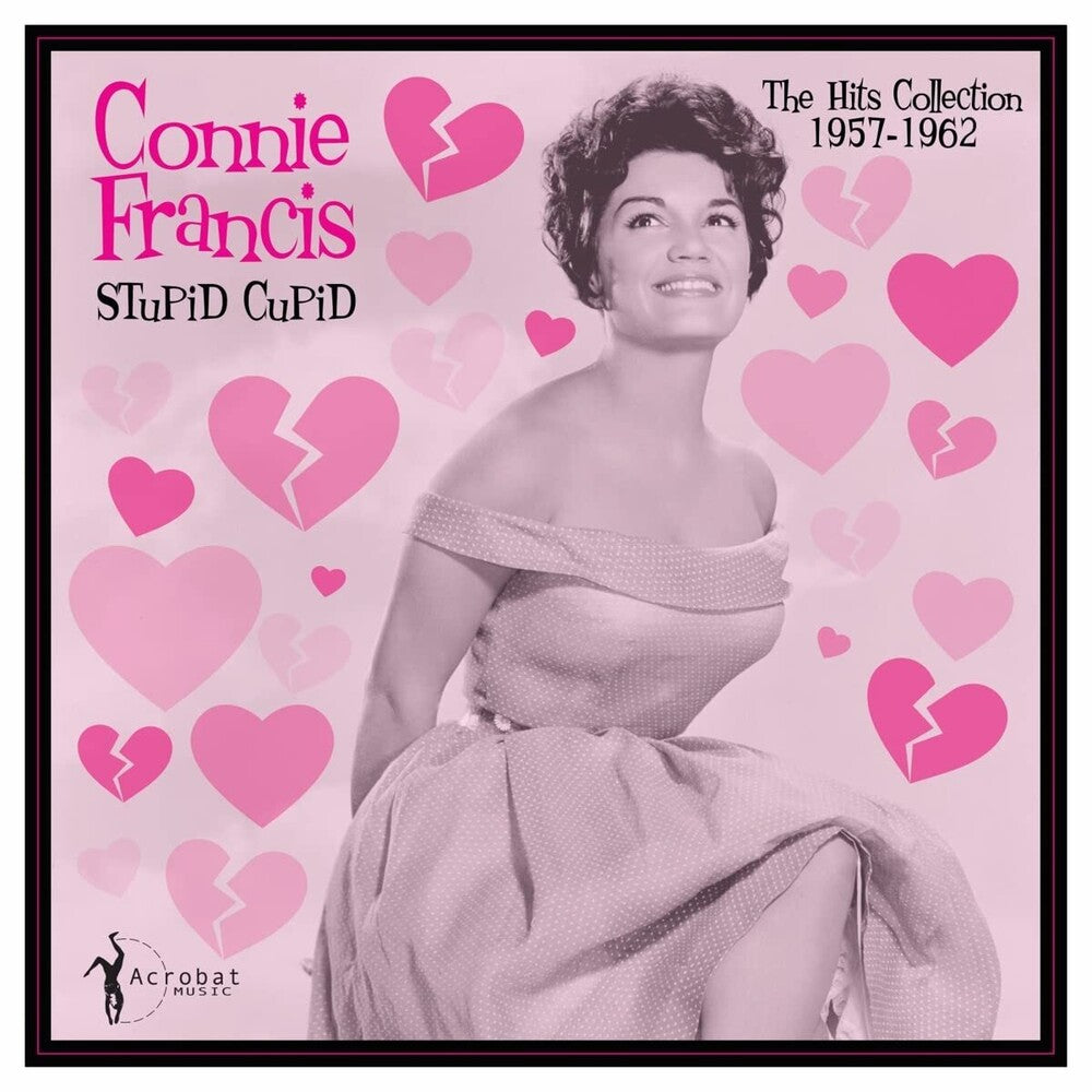 the album cover for Connie Francis - Stupid Cupid: Hits Collection 1957-1962