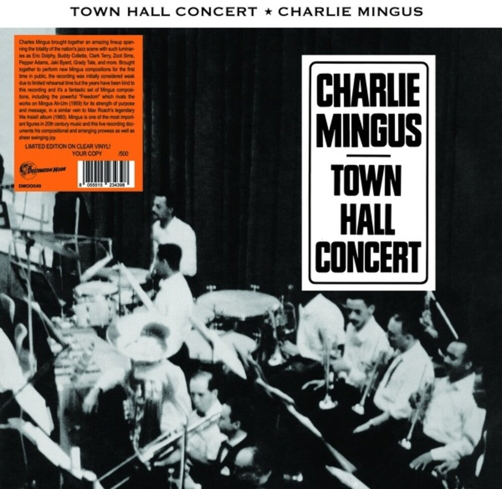 the album cover for Charles Mingus - Town Hall Concert