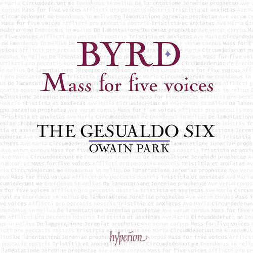The Gesualdo Six - Byrd: Mass for Five Voices (CD)