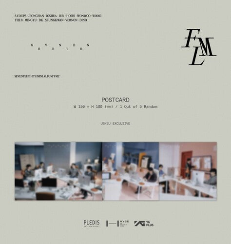 Seventeen - SEVENTEEN 10th Mini Album 'FML' (B Ver.) (CD)