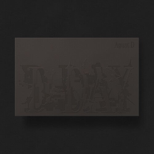Agust D (Btsのシュガ) - D-Day (バージョン02) (CD)