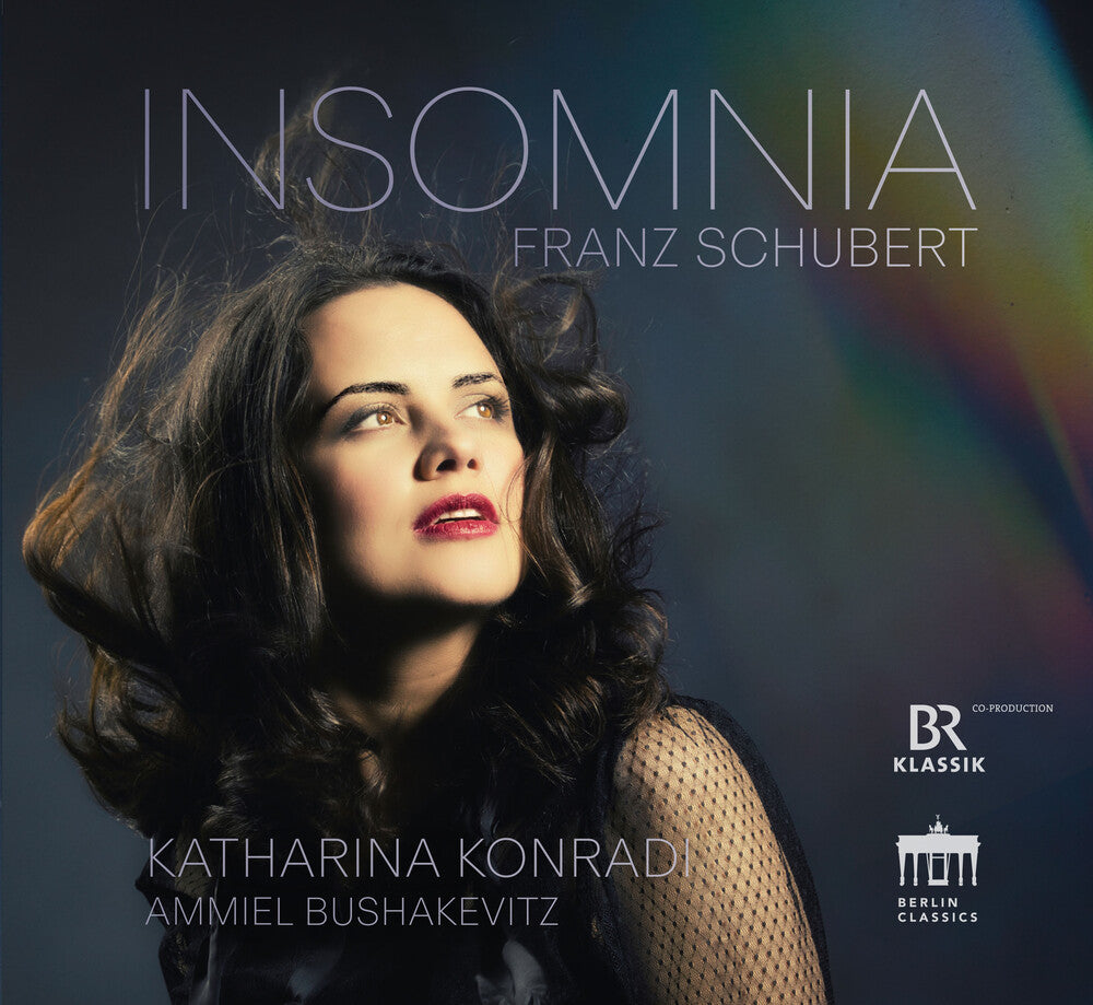 the album cover for Schubert / Gaudet - Insomnia