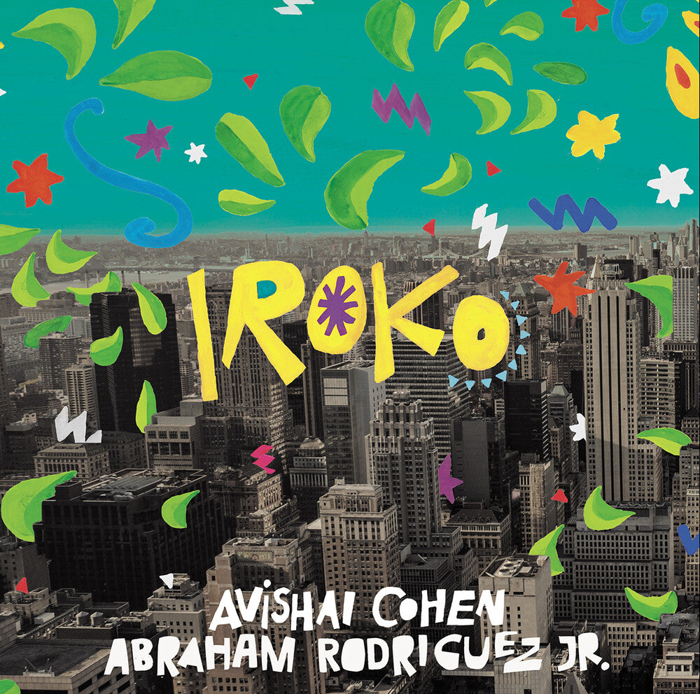 the album cover for Avishai Cohen/ Rodriguez Jr.,Abraham - Iroko